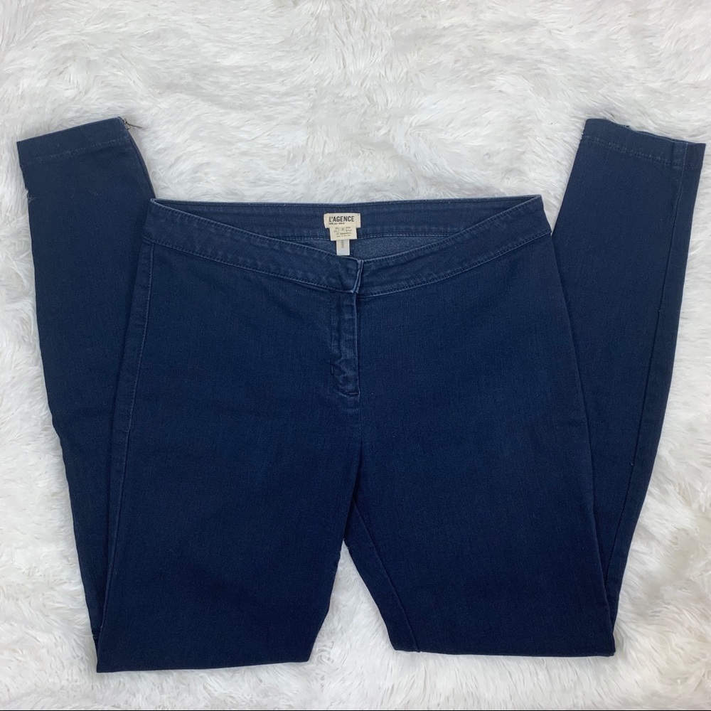 L’agence Dark Rinse Ankle ZIP‎ Pants Skinny 2